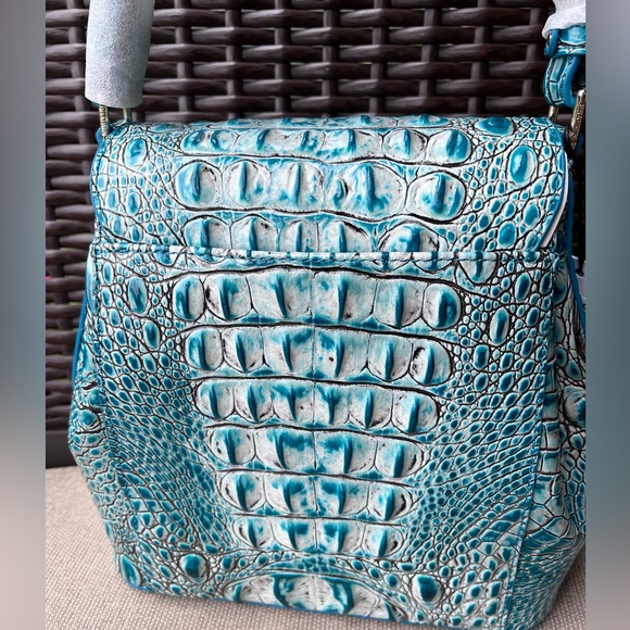 NWT Brahmin Margo MINERAL BLUE Melbourne - Picture 8 of 12